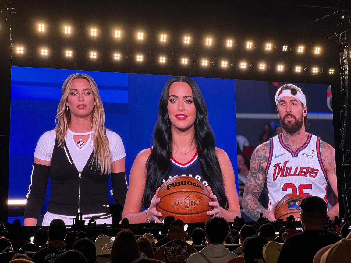 凯蒂佩里篮球跨界全解析,演唱会与篮球如何结合,明星球迷有哪些 凯蒂佩里篮球跨界全解析,演唱会与篮球如何结合,明星球迷有哪些