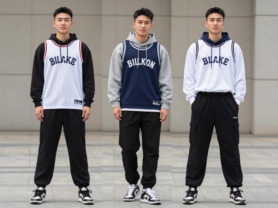 卫衣搭篮球服丨怎么搭配更潮流,假两件设计如何选择,运动风穿搭有哪些技巧 卫衣搭篮球服丨怎么搭配更潮流,假两件设计如何选择,运动风穿搭有哪些技巧