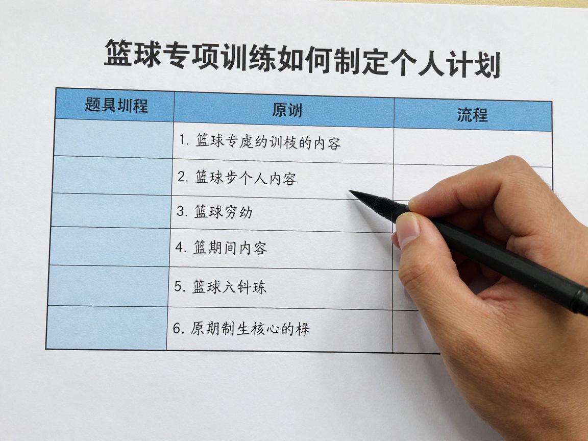 篮球专项训练,如何制定个人计划,包含哪些核心内容,周期如何安排 篮球专项训练,如何制定个人计划,包含哪些核心内容,周期如何安排